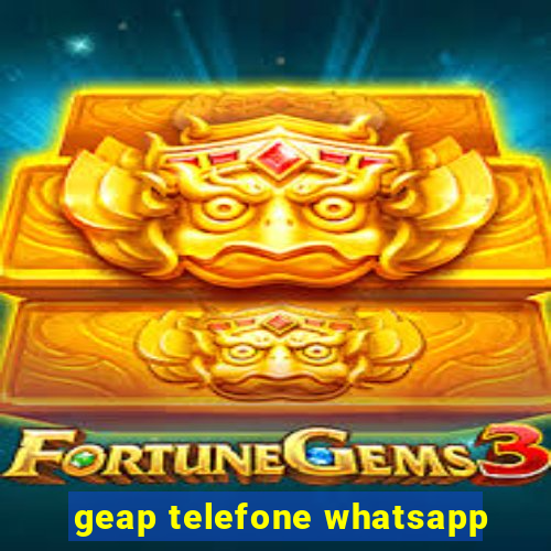 geap telefone whatsapp